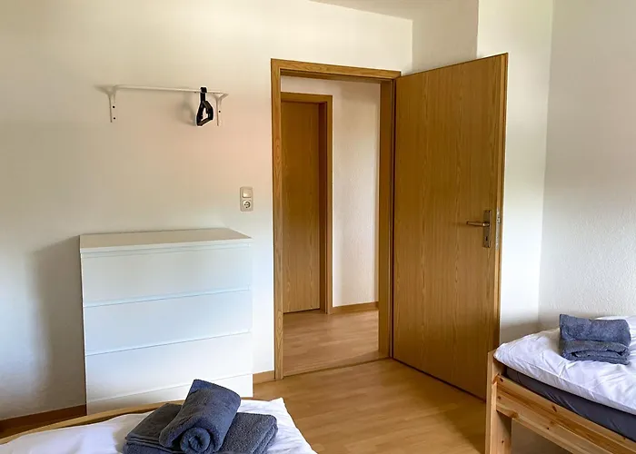 Апартаменты Monteurwohnungen Wiednitz, Einzelbetten, Kueche, Parkplatz